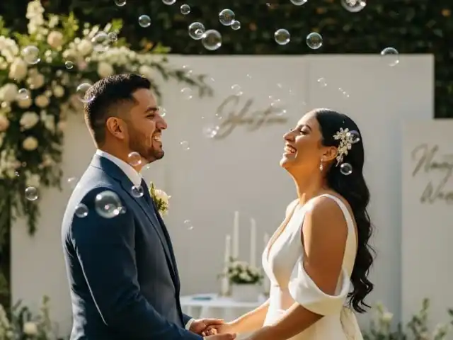 Generador de Burbujas para XV Años en Salón de Fiestas