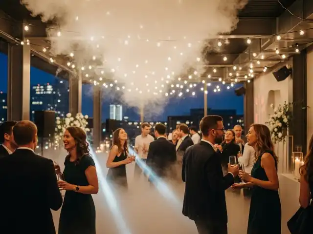 Humo para DJ con Iluminación Laser en Eventos CDMX