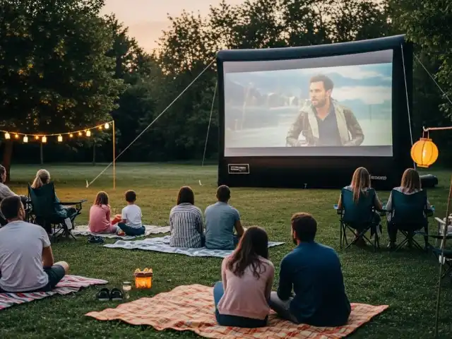 Pantalla Gigante Inflable para Bodas al Aire Libre CDMX