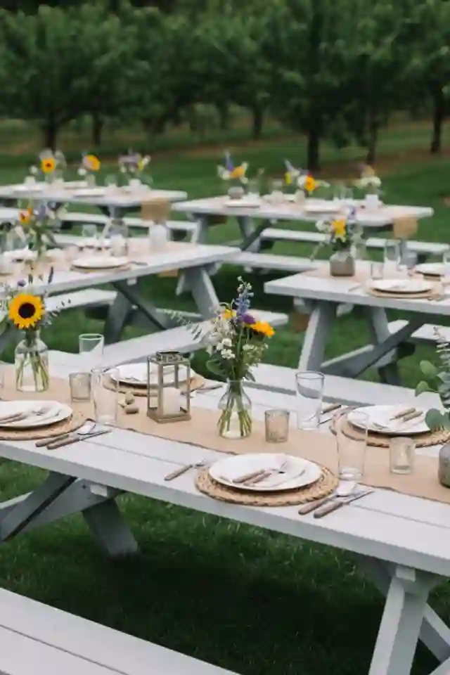 Mesas Picnic - Alquiler de mesas picnic para eventos al aire libre y celebraciones familiares CDMX