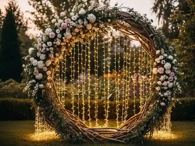 Cortinas de Luces LED para Bodas en CDMX