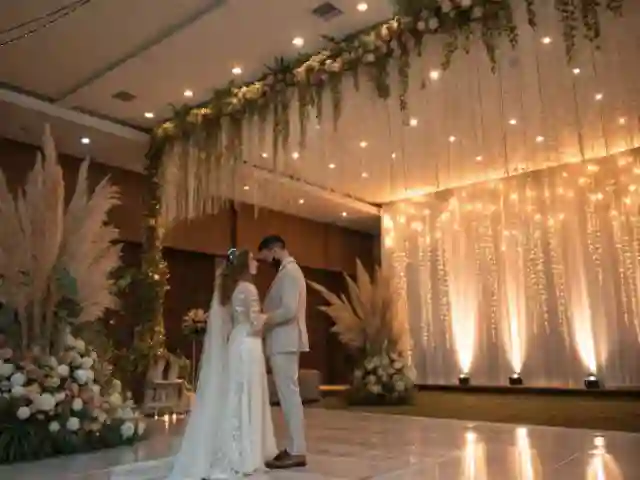 Efecto Lluvia de Luces con Cascadas LED