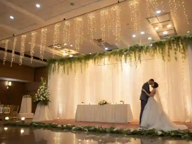 Cascadas LED Verticales para Decoración de Eventos