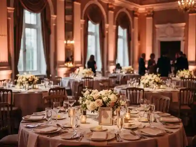 City Color LED uplighting en boda elegante CDMX