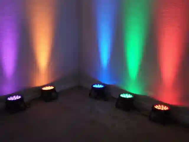 Bañadores LED RGB