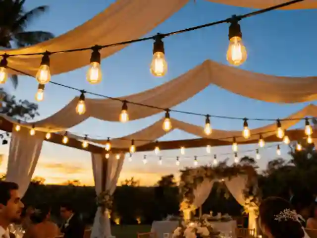 Luces Kermesse - Renta de Luces para Jardín