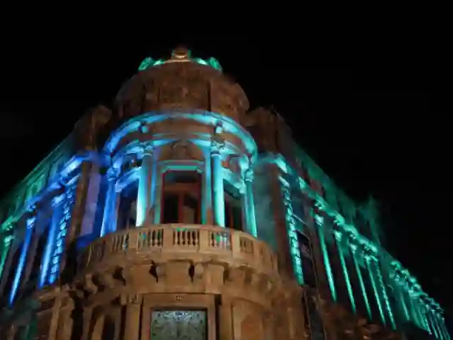 Iluminación arquitectónica para eventos