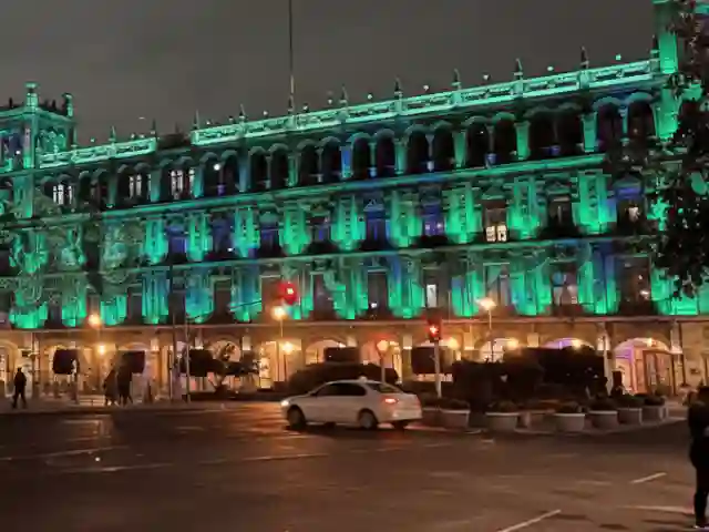 Iluminación de columnas para eventos
