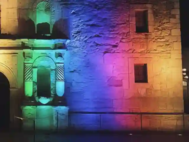 Wall washer iluminación