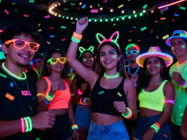 Renta de Blacklight UV para Fiestas Temáticas Neón