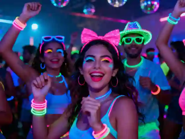 Iluminación UV Profesional para XV Años Temáticos Neón