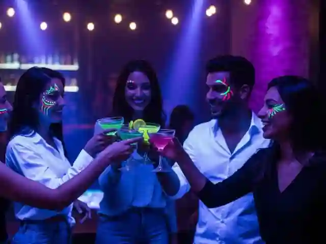 Efectos de Luz UV y Neón con Cañones LED para Fiestas